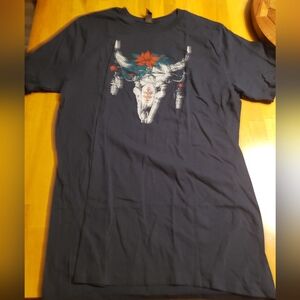 Men's Navy Graphic T-Shirt